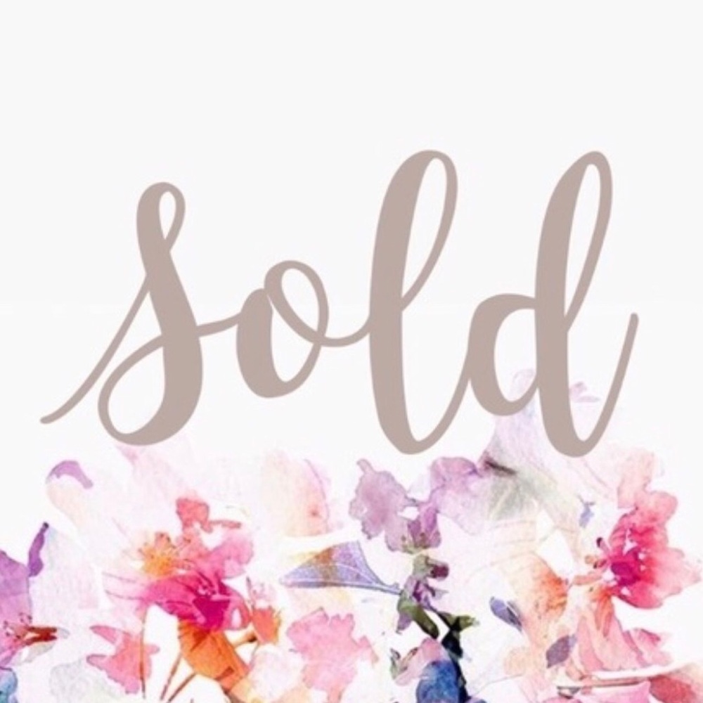 Sold beyond this point 🌺